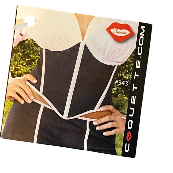 NWT Coquette Denim Waist Cincher L - Picture 2 of 7